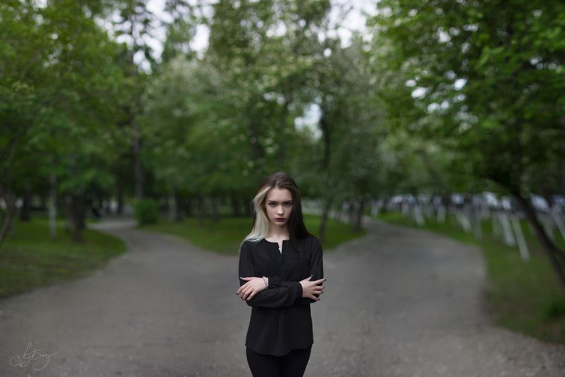 tree, girl, russia, russian girl, photo, photography Into the woods фото превью