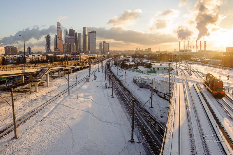 Москва-Сити. Зимний взгляд. фото превью