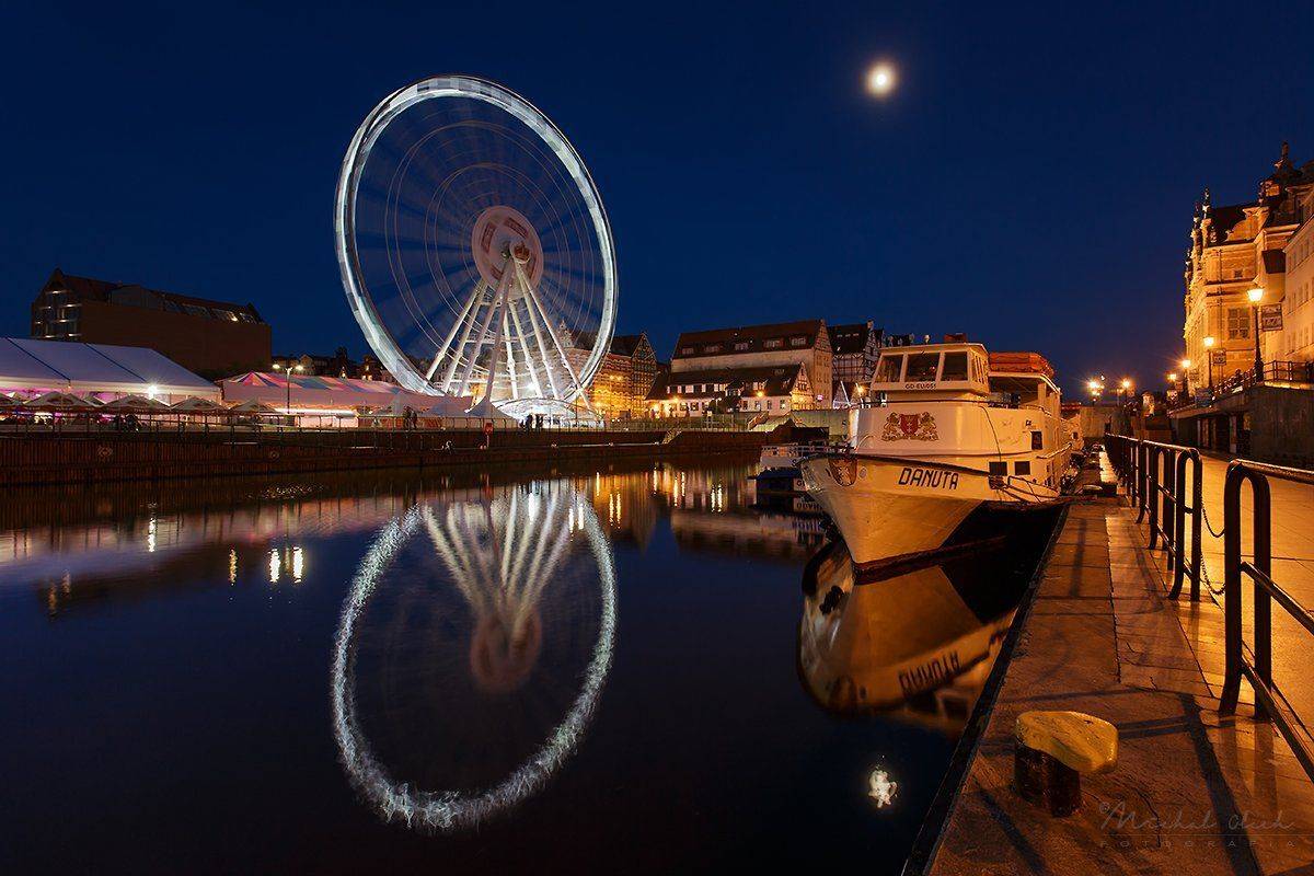 Польша, Гданьск, колесо обозрения, Michał Olech