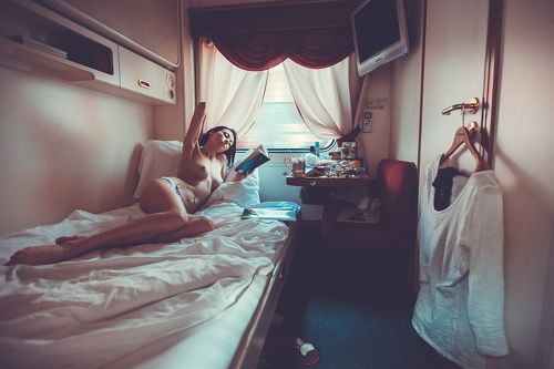 В пути