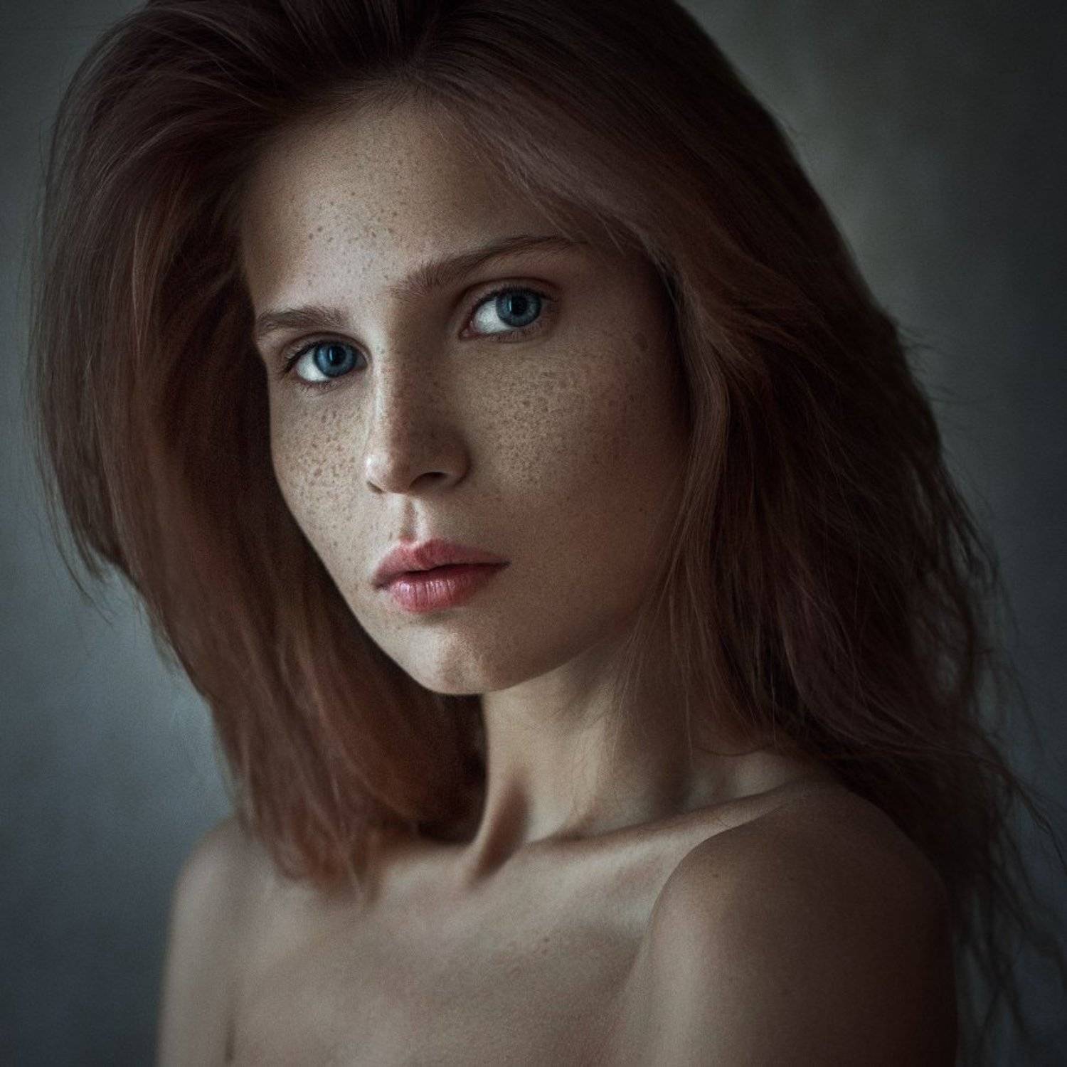 Eartus, Девушка, Портрет, Федотов, Сергей Федотов