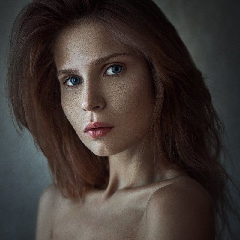 Eartus, Девушка, Портрет, Федотов  фото превью
