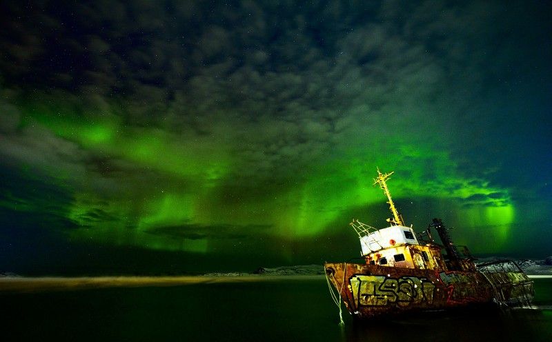 аврора, север, сияние, пейзаж Магия Авроры фото превью