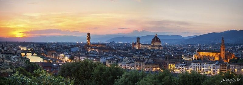 Florentine sunset фото превью