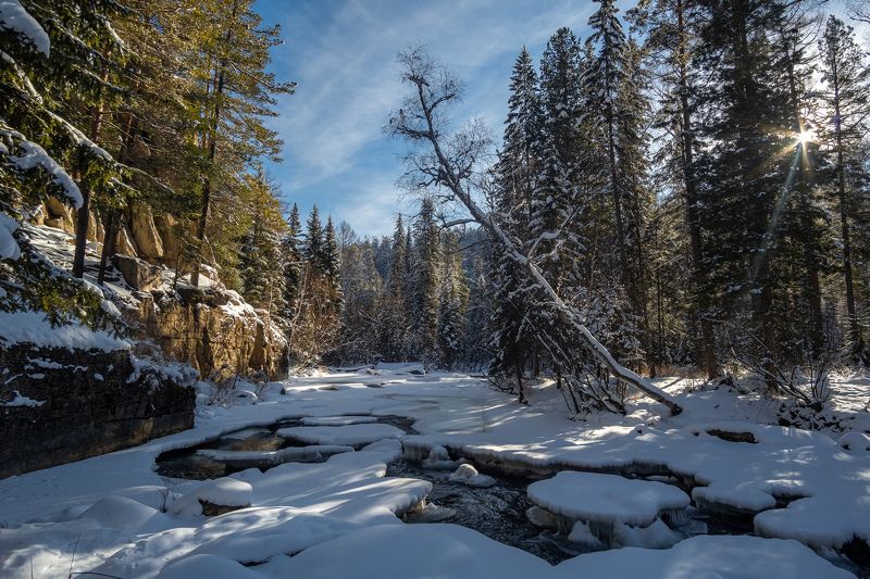 олха, зима Зимняя Олха фото превью