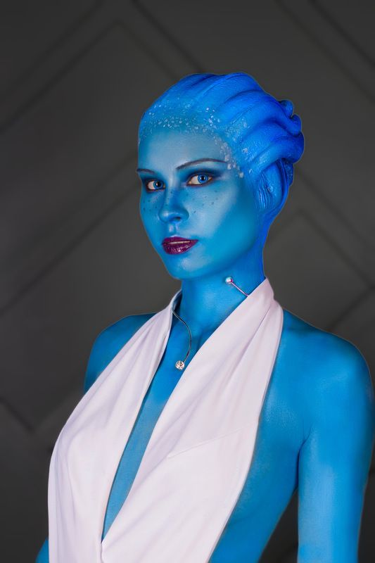 Mass Effect, cosplay, Liara T’soni, косплей, масс эффект, азари, asari  Cosplay Liara Tsoni Mass Effect  фото превью