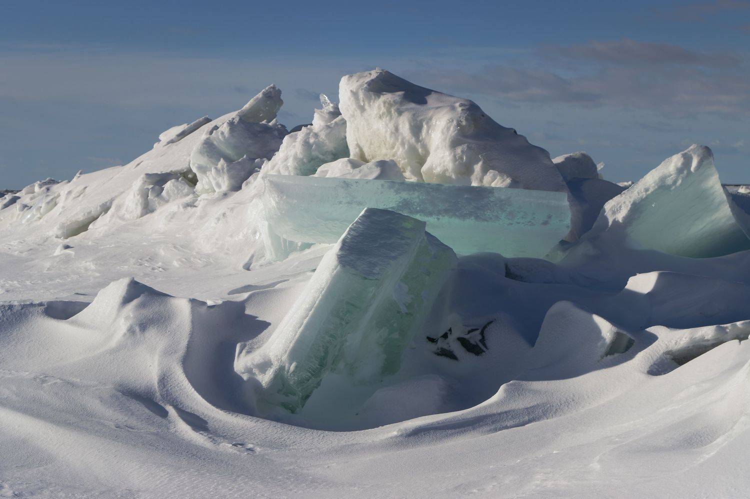 зима лед снег торос , Светлана Холодняк