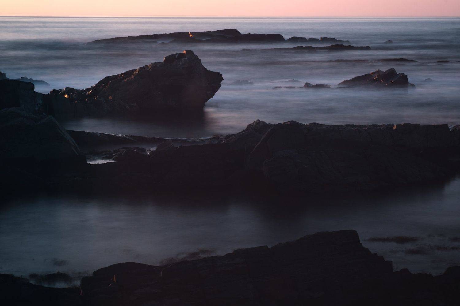 закат, море, баренцево море, Владимир Жерновенков