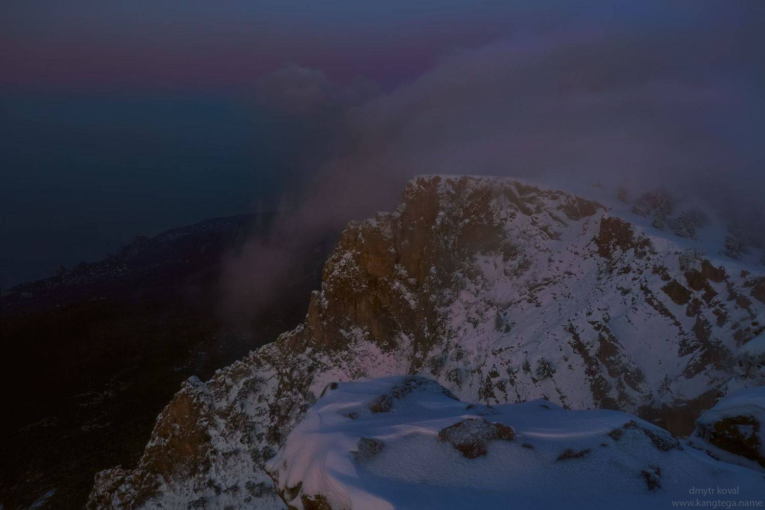 пейзажемагьё, пейзаж-как-виденье, Коваль Дмитр