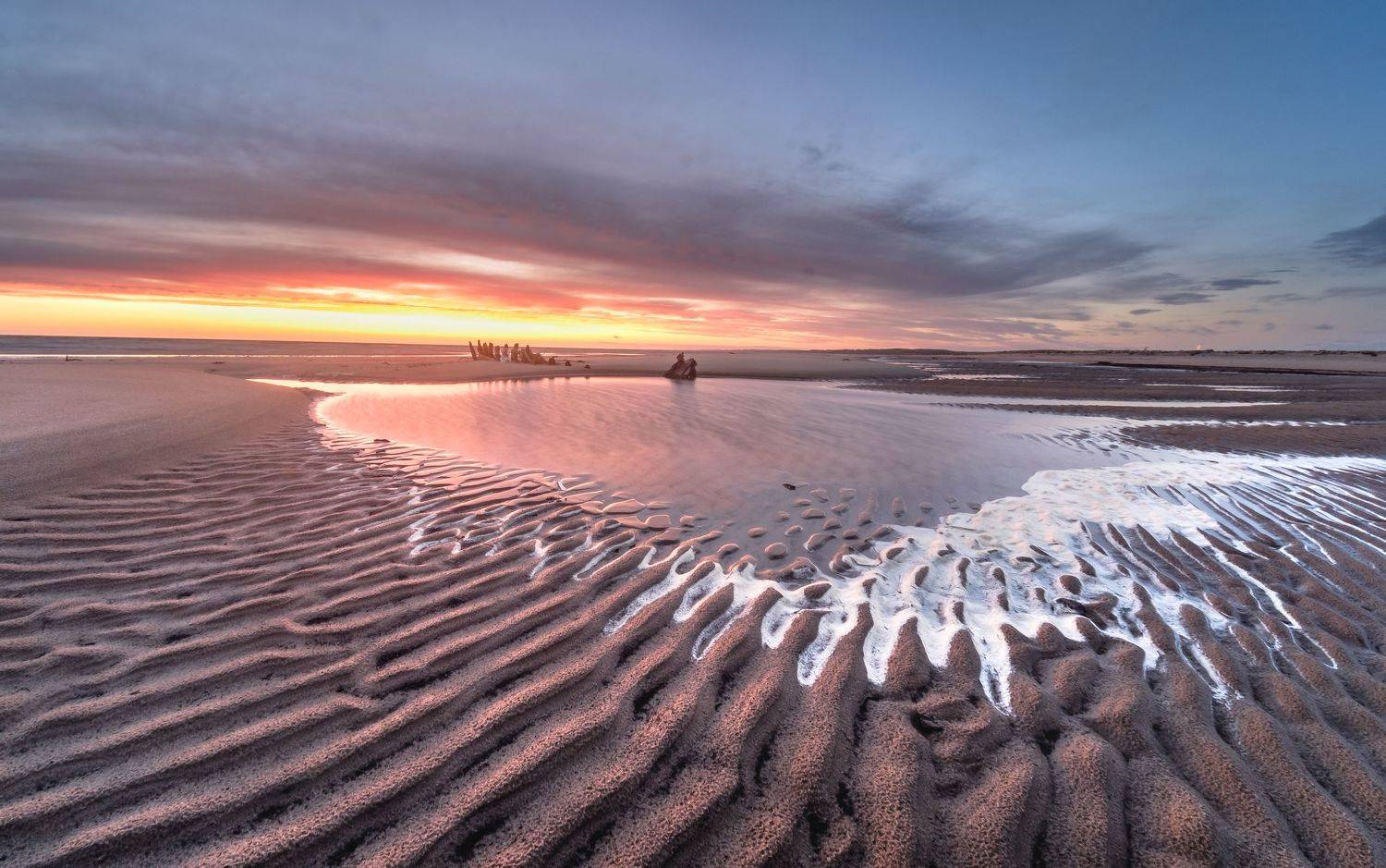 карское море, закат, явай, север, заполярье, Владимир Жерновенков