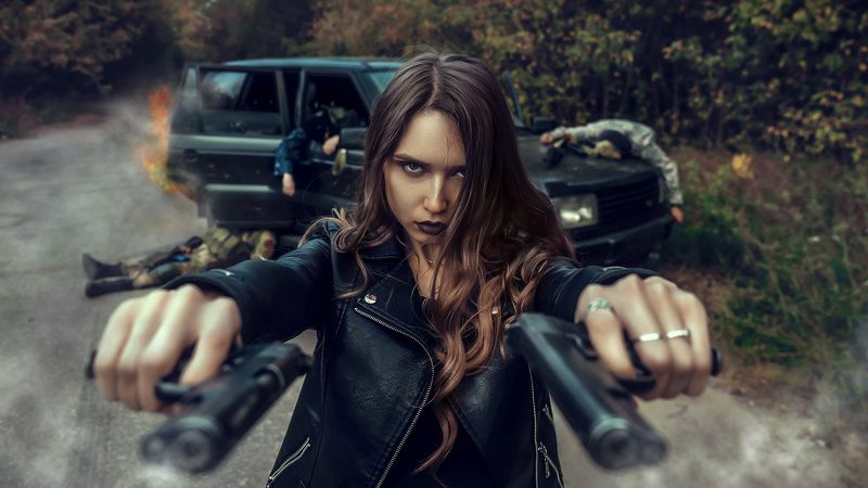 Girl-cyborg фото превью