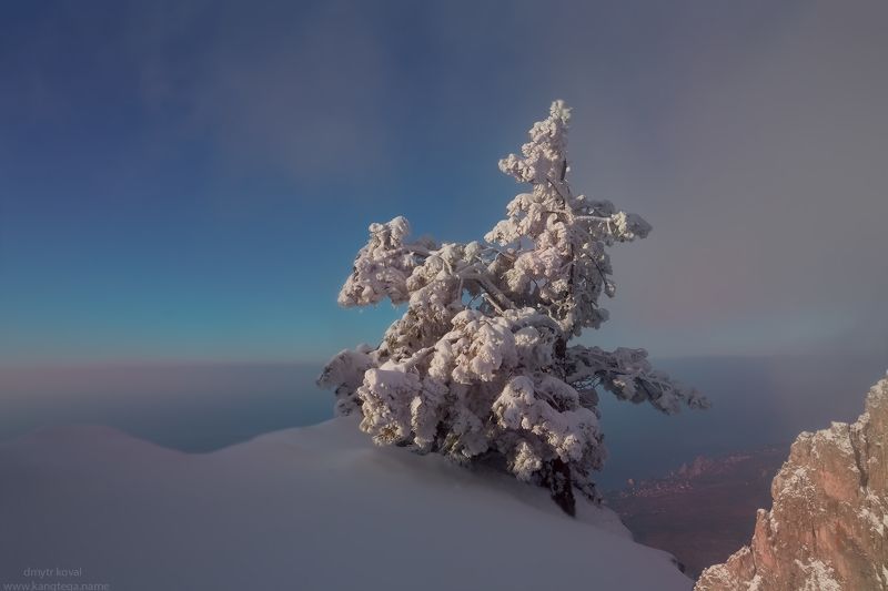 дмитр коваль, гималаи и крым вне треков, пейзаж как магия Создание вьюг и  метелей фото превью