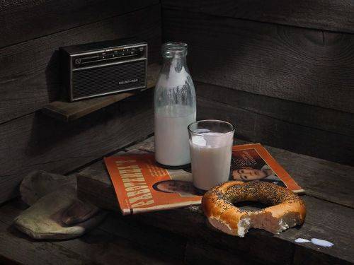 Обед труженицы под звуки 