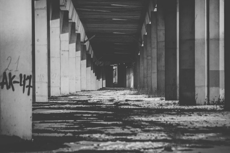 колонны, колонна, мост, мосты АК-47 фото превью