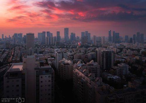 Tel Aviv skyline