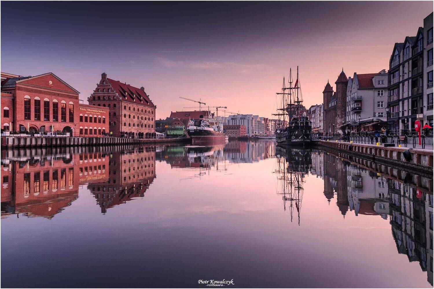 polska, gdańsk, motława, miasto,, Kowalczyk Piotr