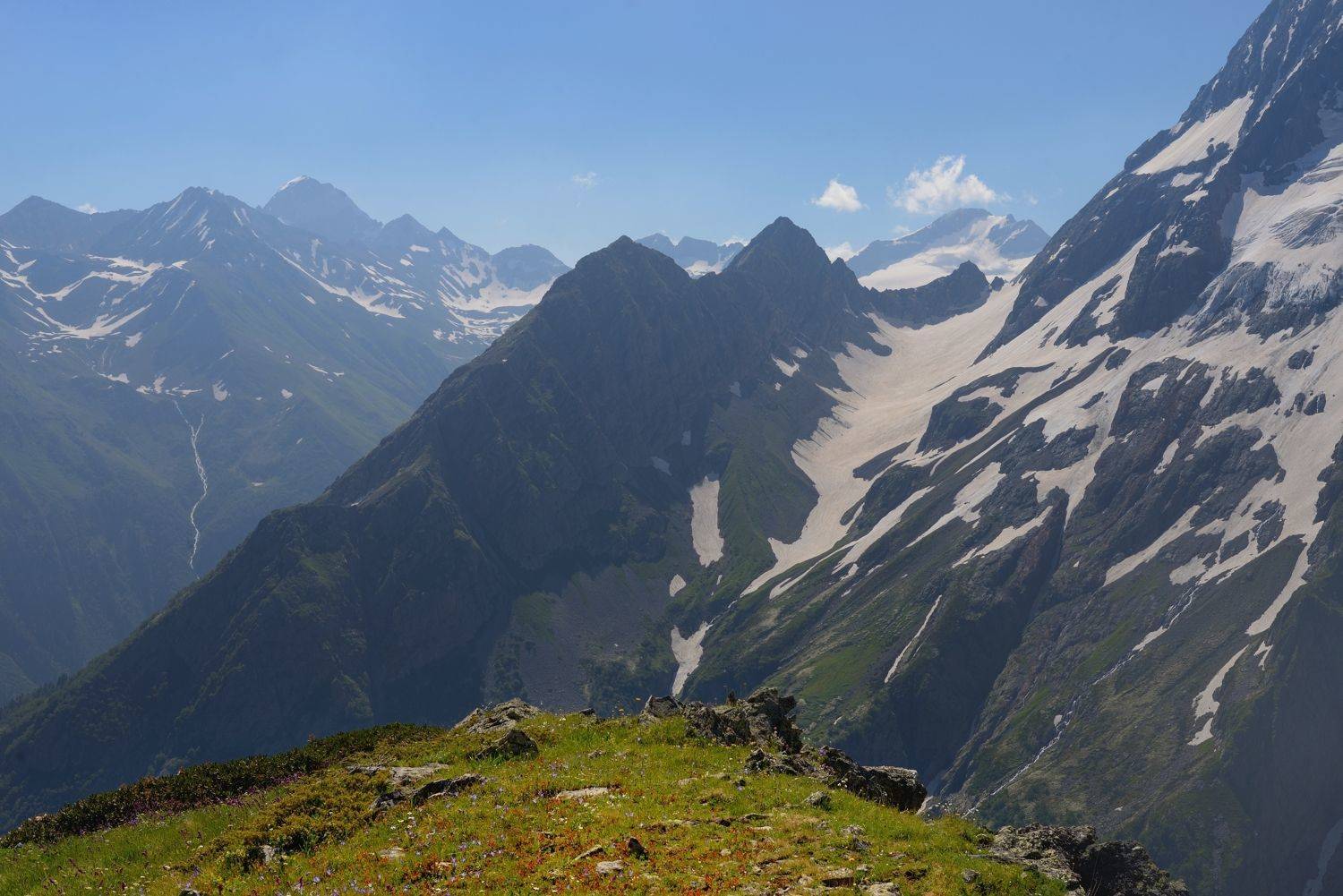 горы лето кавказ, Александр Жарников