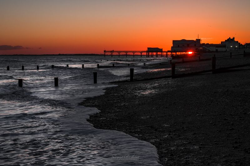 #sunset #coast #england #uk #bognorregis Sunset фото превью