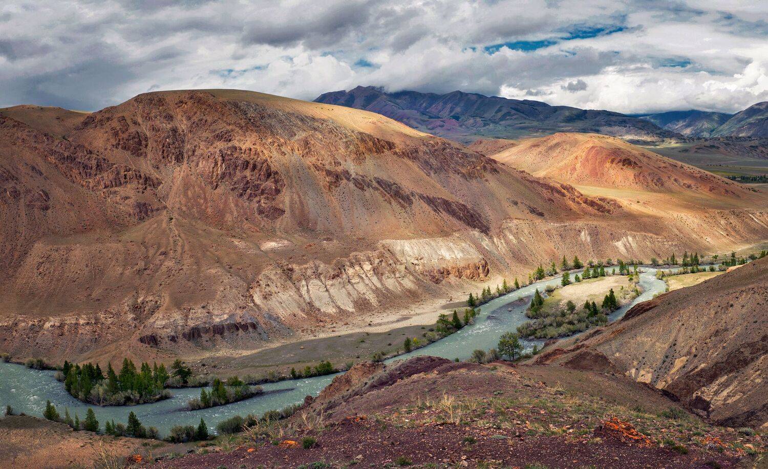 горный алтай,долина реки чаган-узун, Лора Павлова