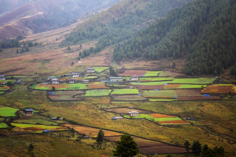 Buthan landscape фото превью