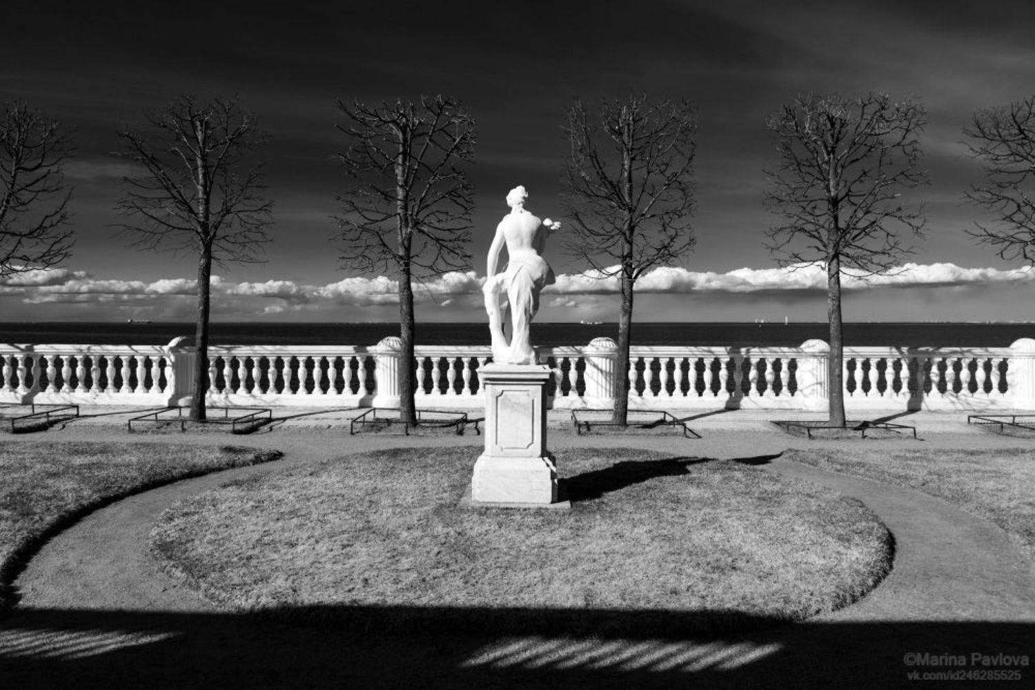 город, архитектура, пригороды санкт-петербурга, петергоф, морская терраса дворца\, Павлова Марина