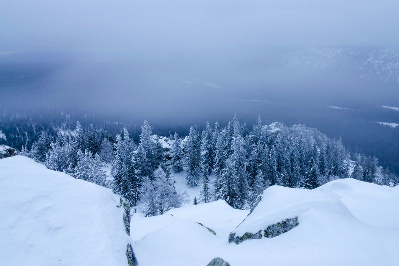 Таганай, Бараньи лбы непогода фото превью