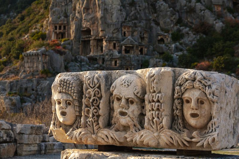 мира, турция, достопримечательность, город, туризм, путешествия, пейзаж, Древне-ликийский город Мира фото превью