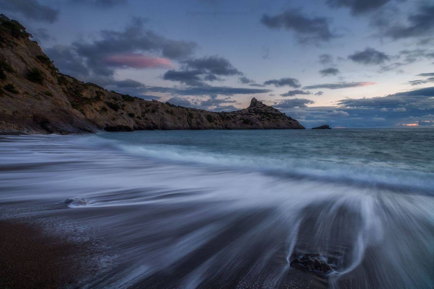 крым, новый свет, море, закат, судак, морской пейзаж, пейзаж, зима, crimea, landscape, Дмитренко Екатерина