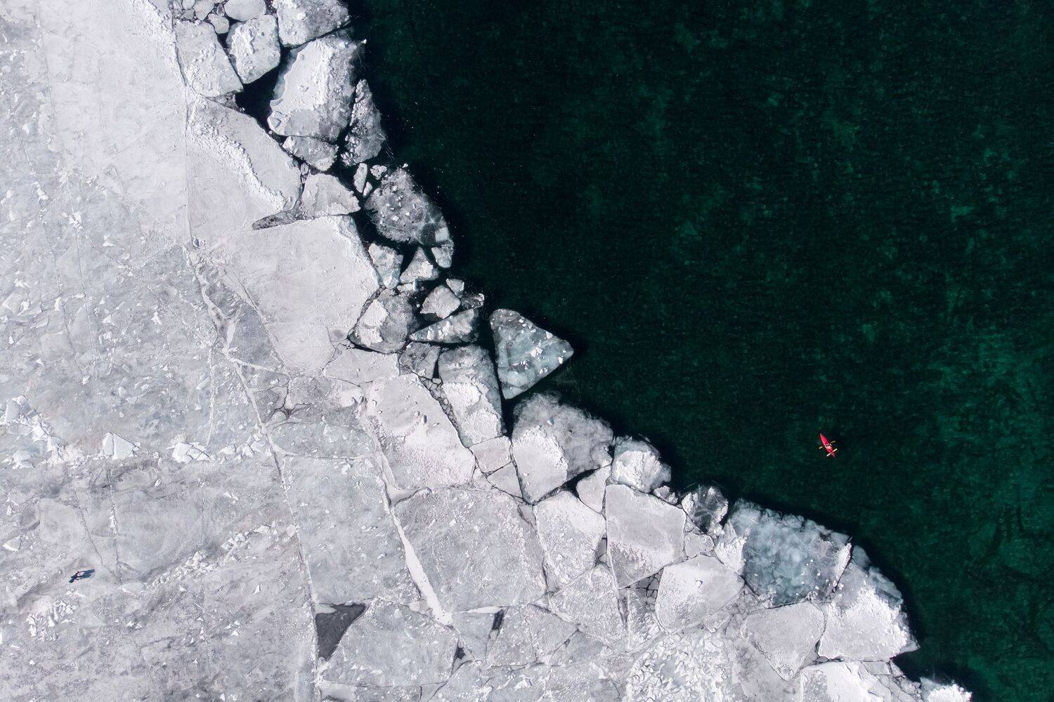 байкал, лед, каяк, Тильпунов Михаил