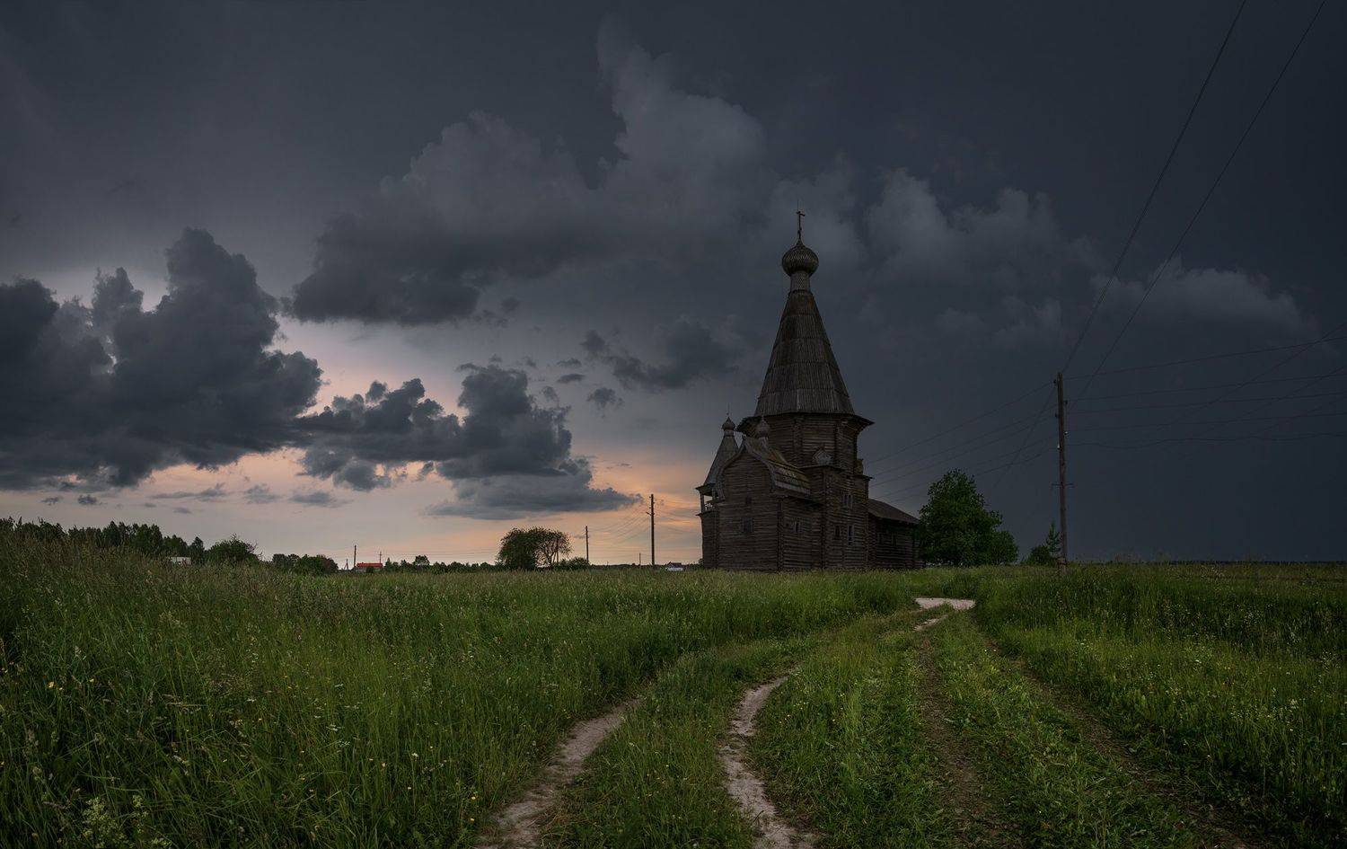 саунино, гроза, непогода, Зверев Олег