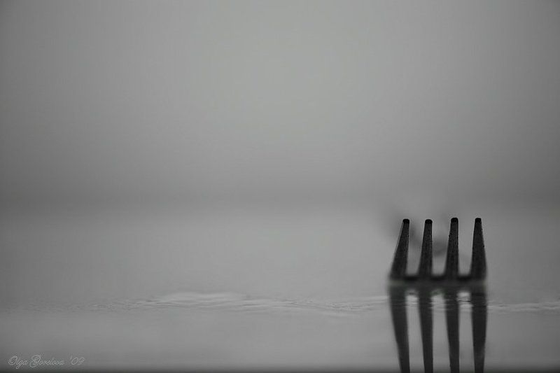 вилка, фото, пространство,  натюрморт, время пространство и время... фото превью