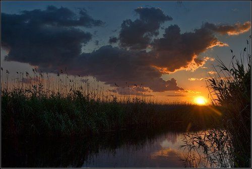 Красивое завершение летнего дня