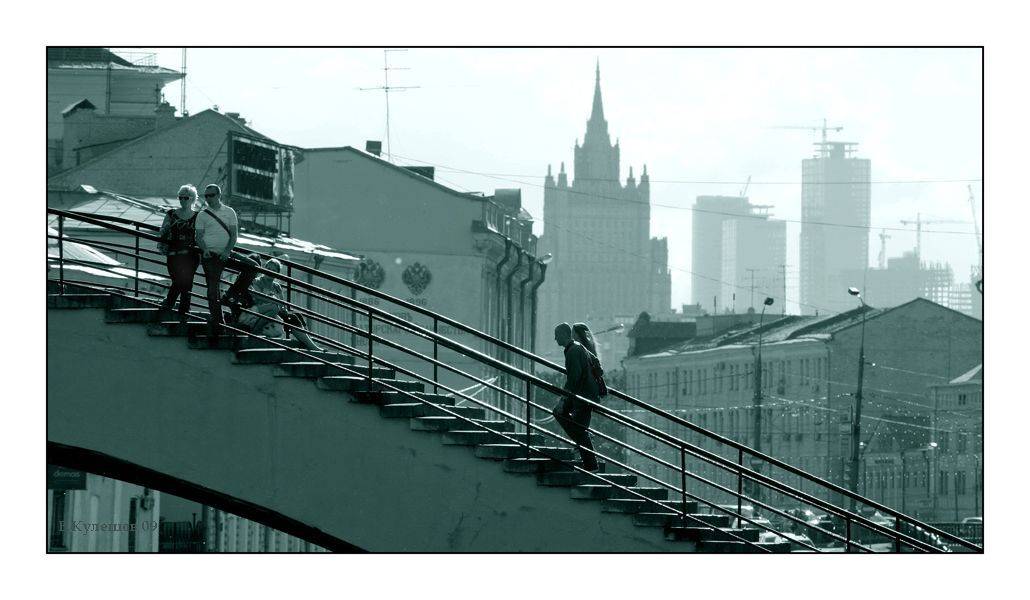 город, люди, москва, набережная, кулешов, Кулешов Евгений