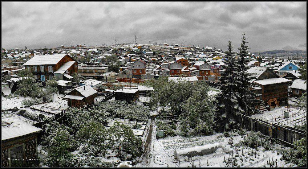 лето, снег, улан-удэ, бурятия, Игорь Глушко
