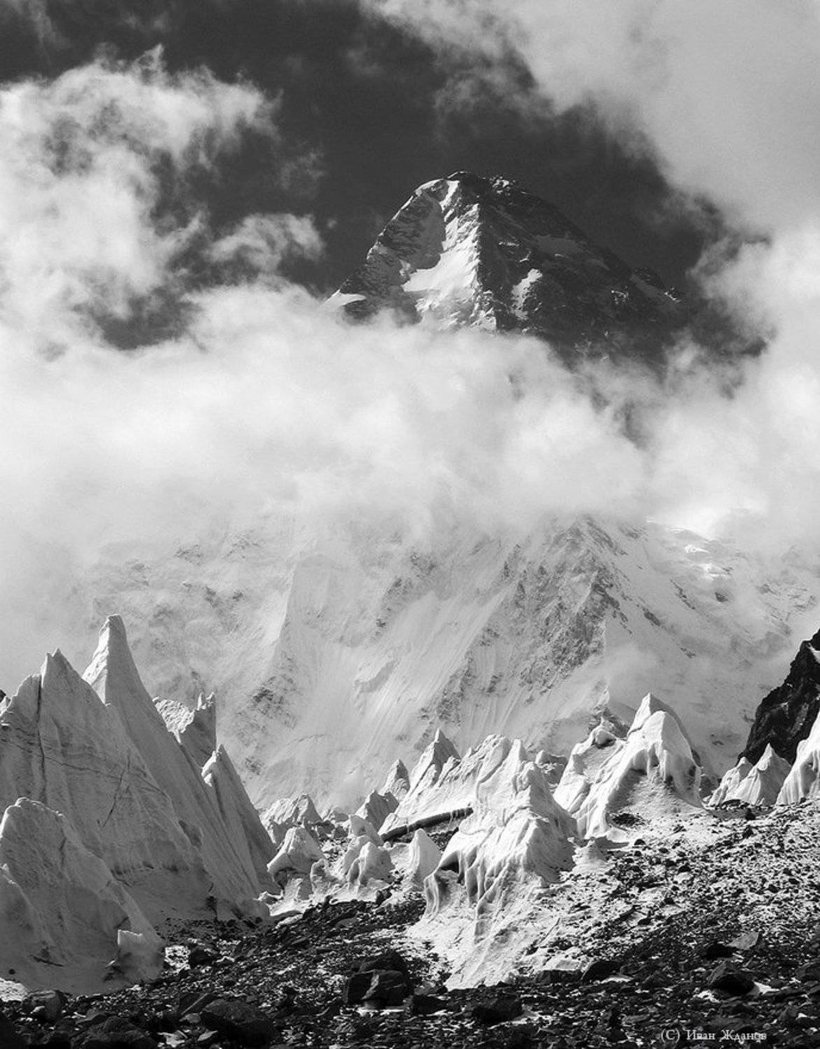чогори, к2, 8611м, ледник, туризм, альпинизм, Иван Жданов