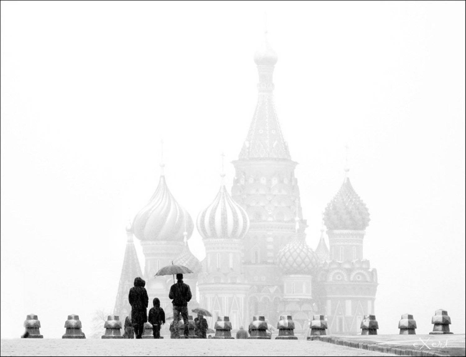 город, москва, снег, eXert