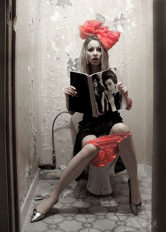 туалет, юмор, журнал Самая читающая страна фото превью