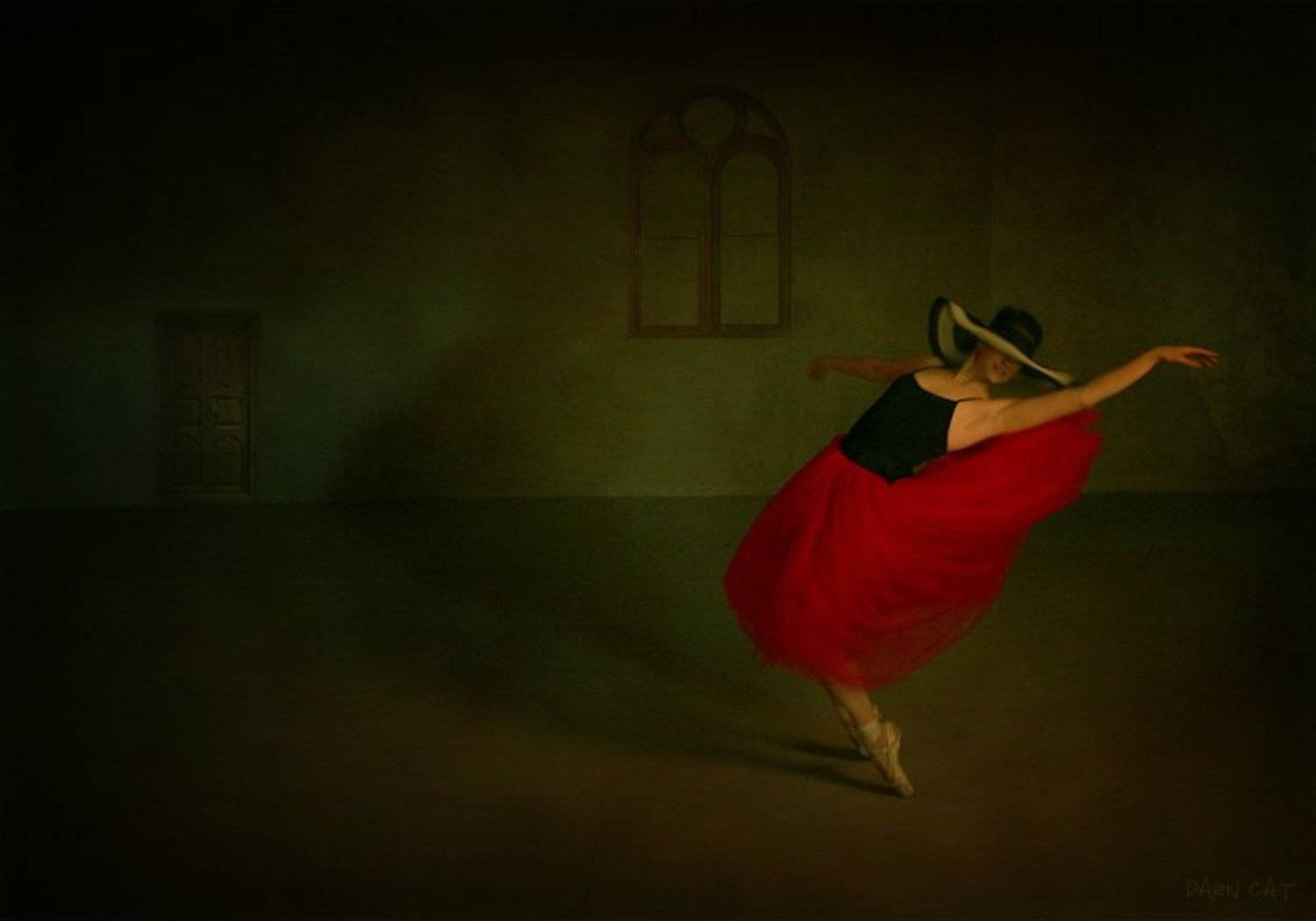 дом, танцующей, леди, Darn Cat