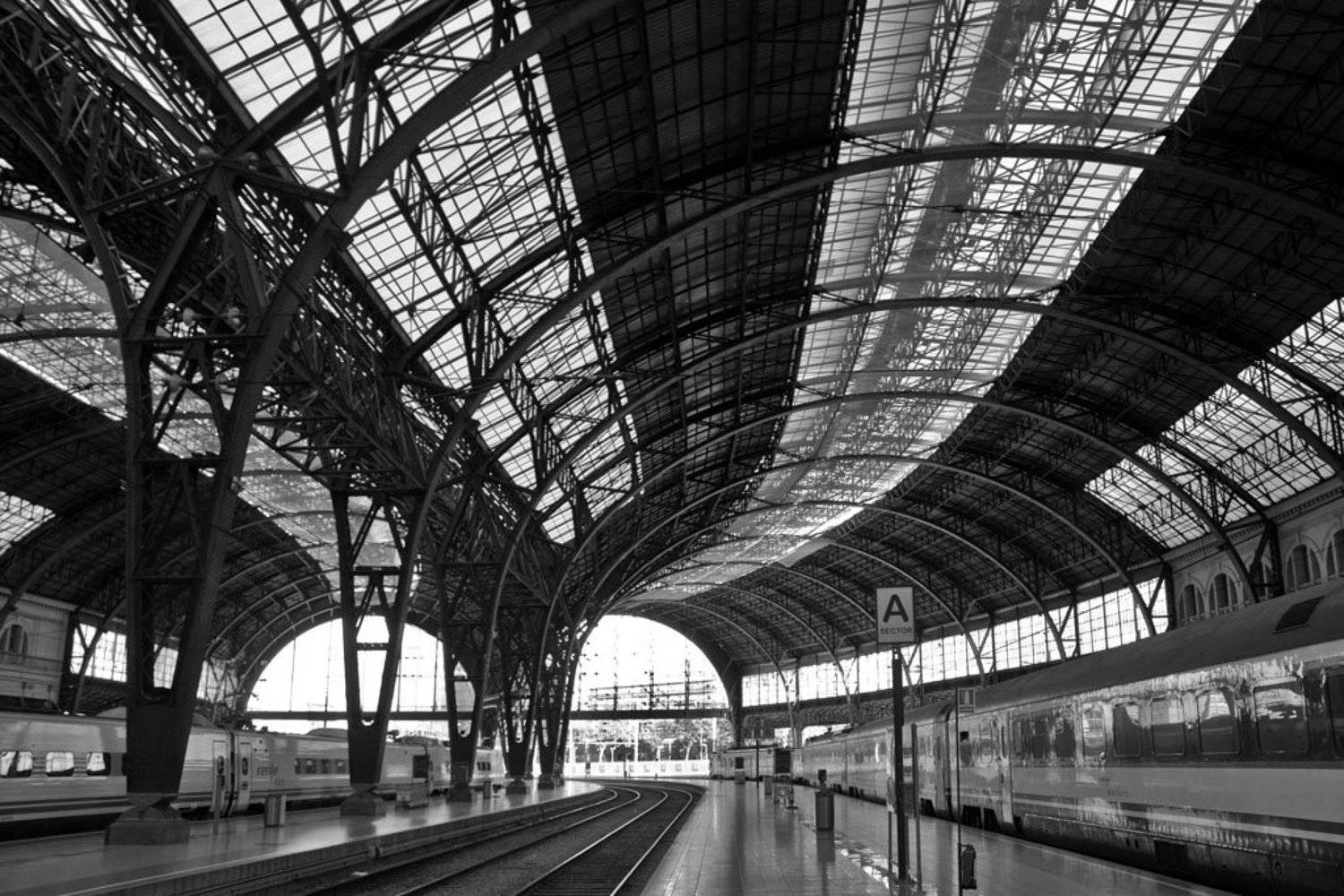 barcelona, вокзал, Malick