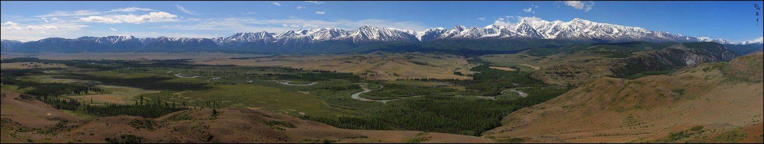 алтай, чуйский тракт, панорама, Оксана Борц