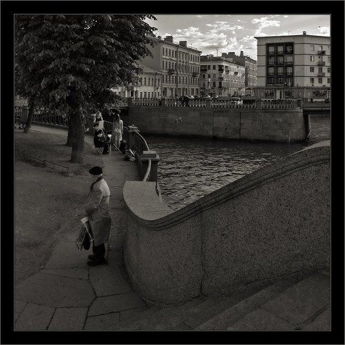 Летняя теплая питерская вечерняя зарисовка