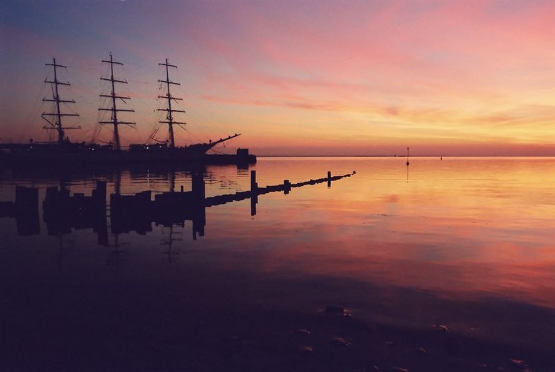 ,фотоплёнка,негатив Петербургский закат 2. фото превью