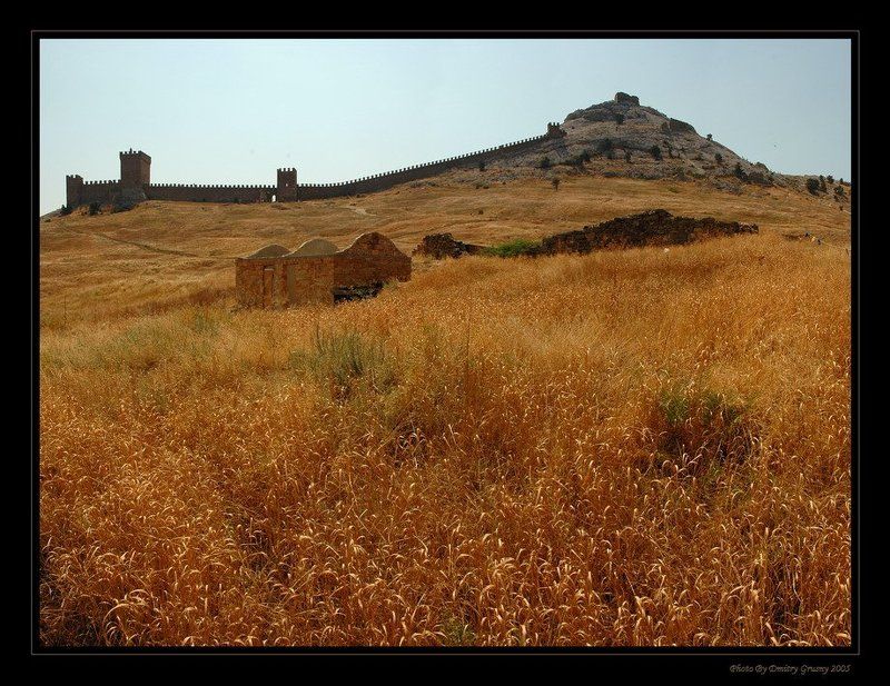 крепость, крым Генуэзская крепость ... фото превью