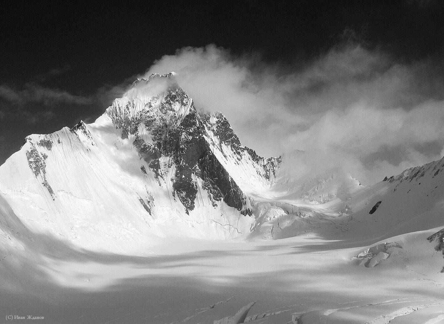 горы, каракорум, броуд пик, 8051м, ледник, туризм, альпинизм, Иван Жданов