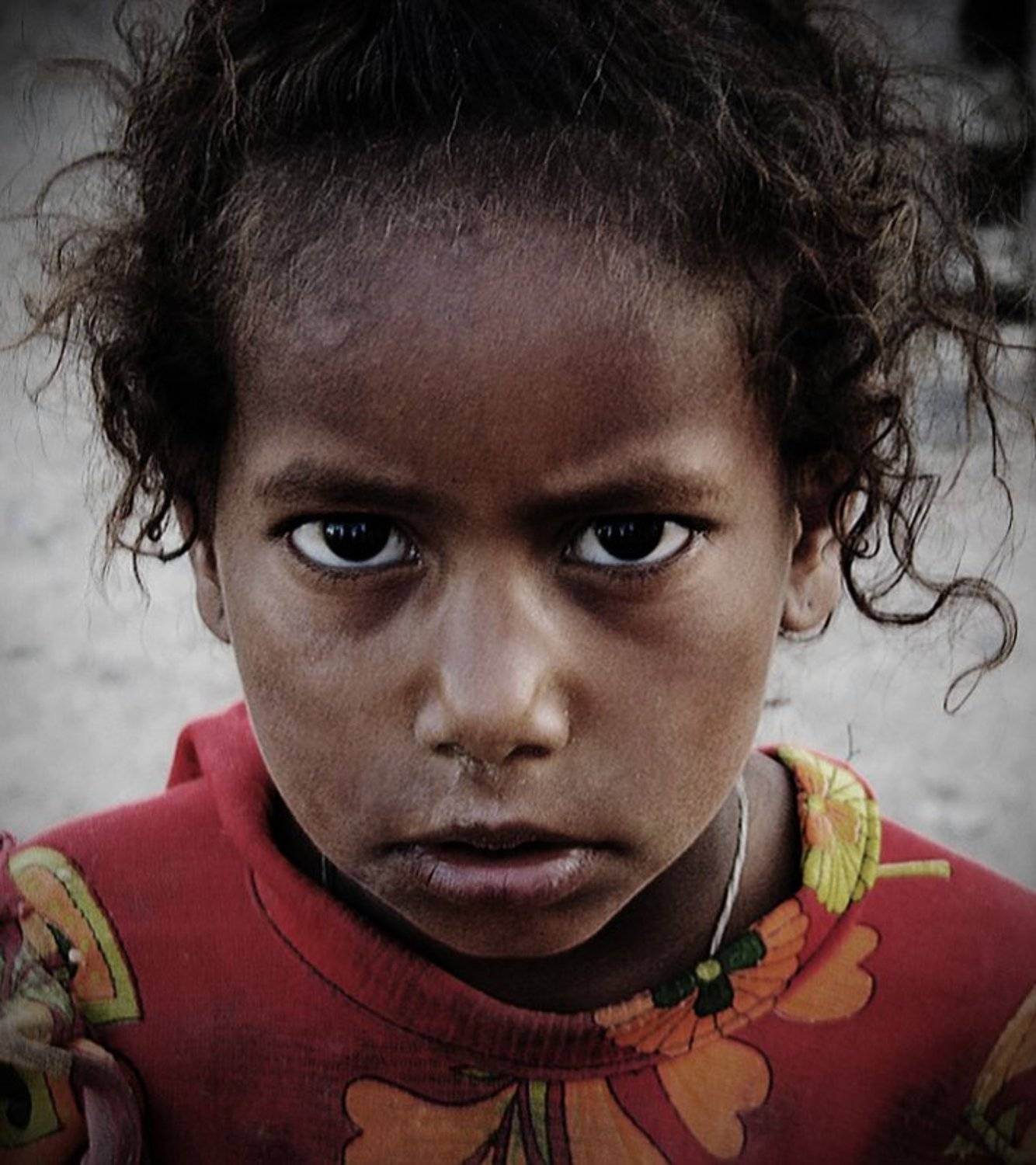 девочка, жара, взгляд, луксор, Olga Panteleeva