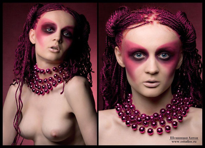 девушка, топлесс, грудь, бусы, модельмаленькаягретхен Furious Angel фото превью
