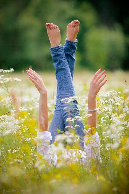 солнце, поле, цветы, руки, ноги, :), Андрей Крепких (Sound Wave)