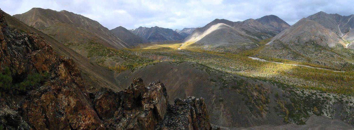 хабаровский край, охотский район, ульбея, дарпирчан, осень, горы, ледниковая долина, Alexander Gil