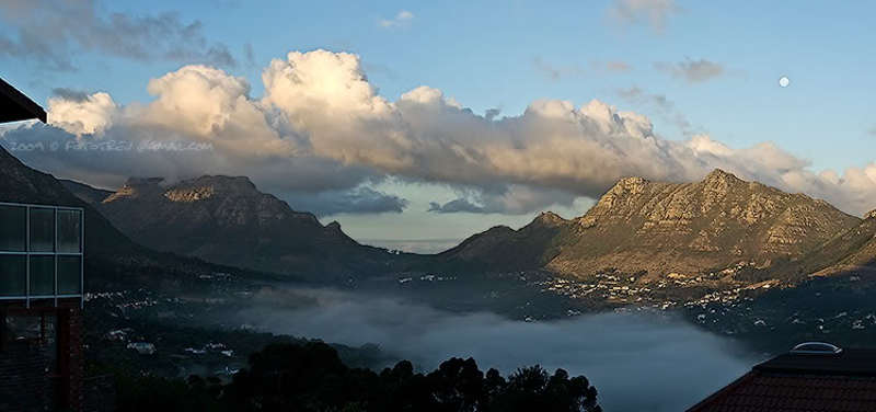 африка вечерний Кейптаун фото превью