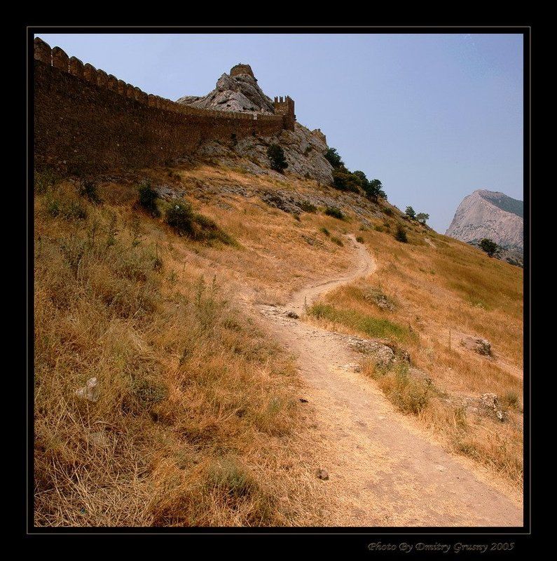 крым, судак Генуэзская крепость ... фото превью